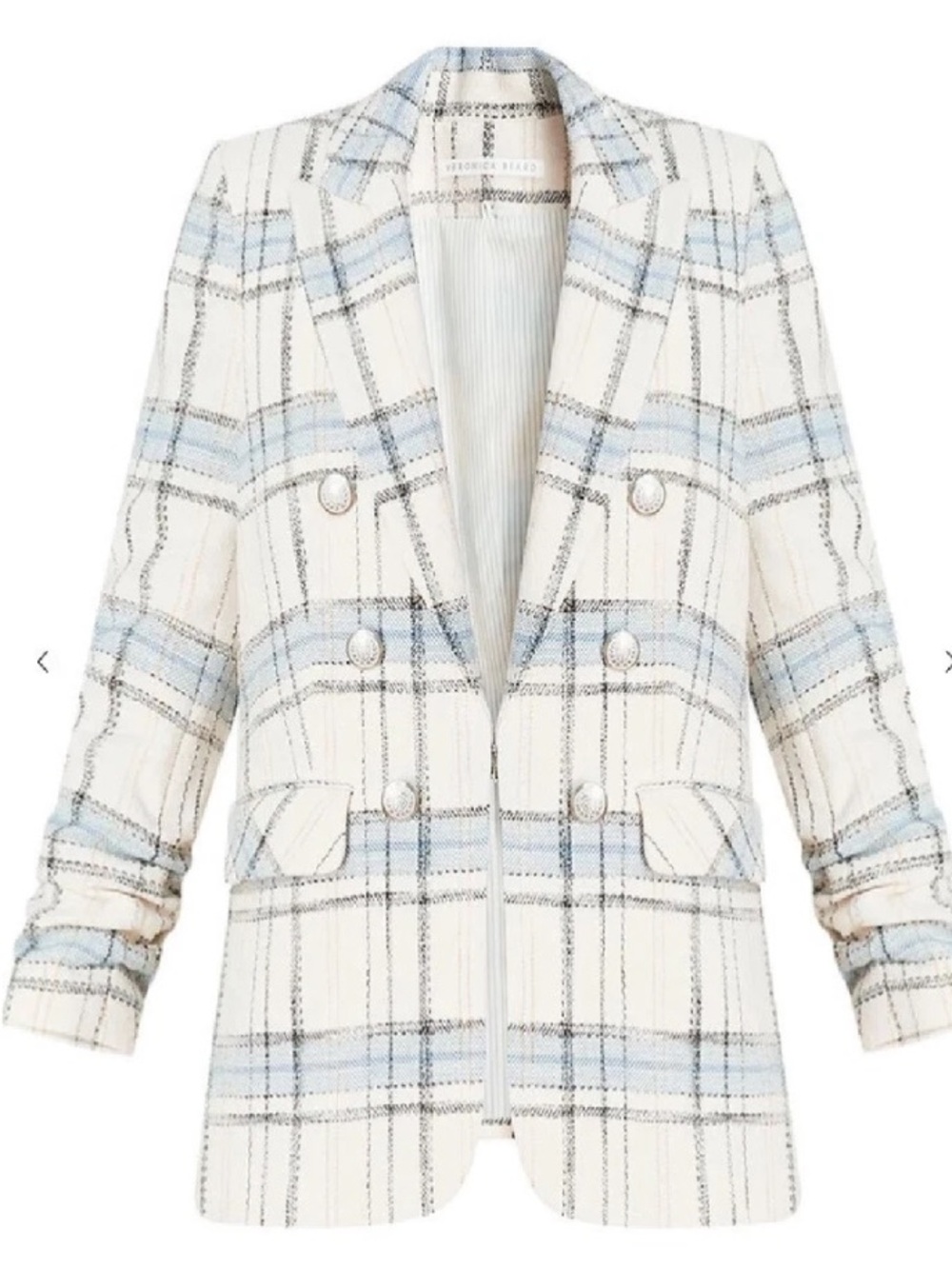 Veronica Beard Plaid Dickey Jacket size 2